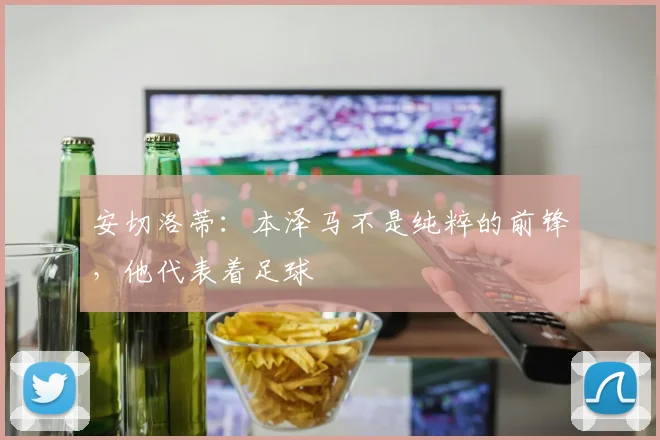 安切洛蒂：本泽马不是纯粹的前锋，他代表着足球